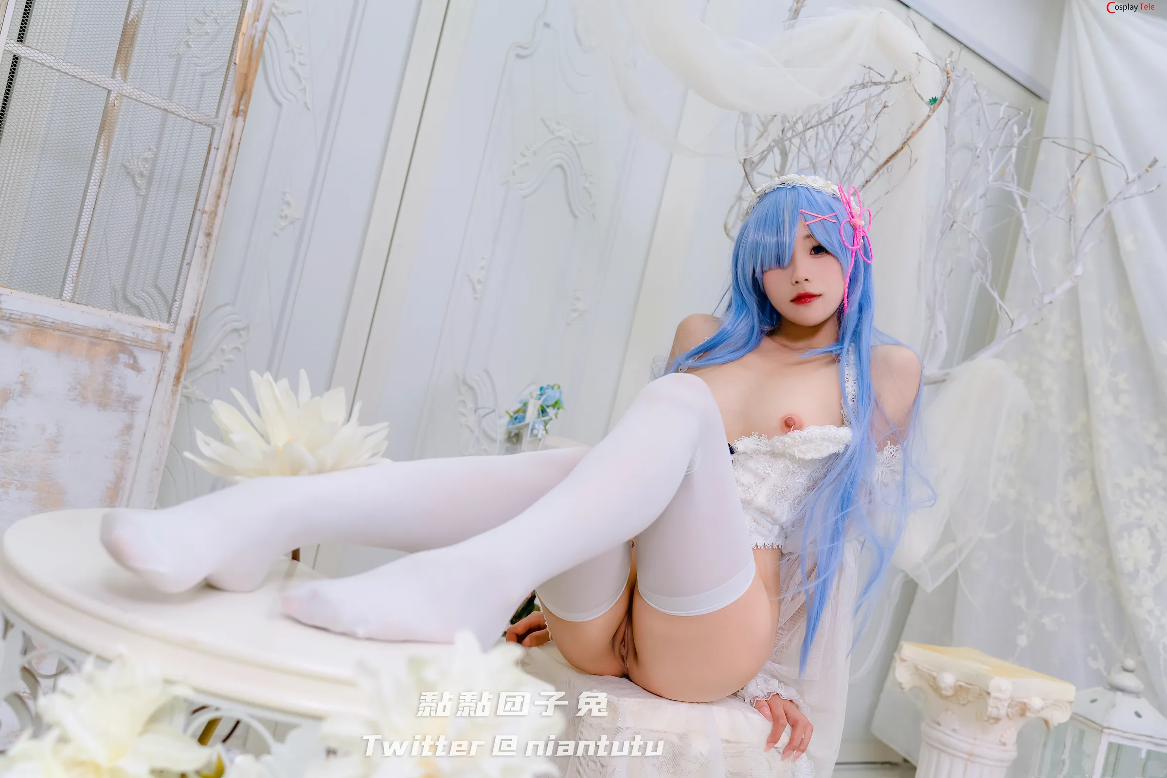 Yaokoututu cosplay Rem Bride 38