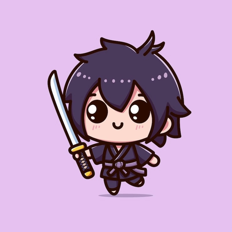 ảnh chibi samurai 7