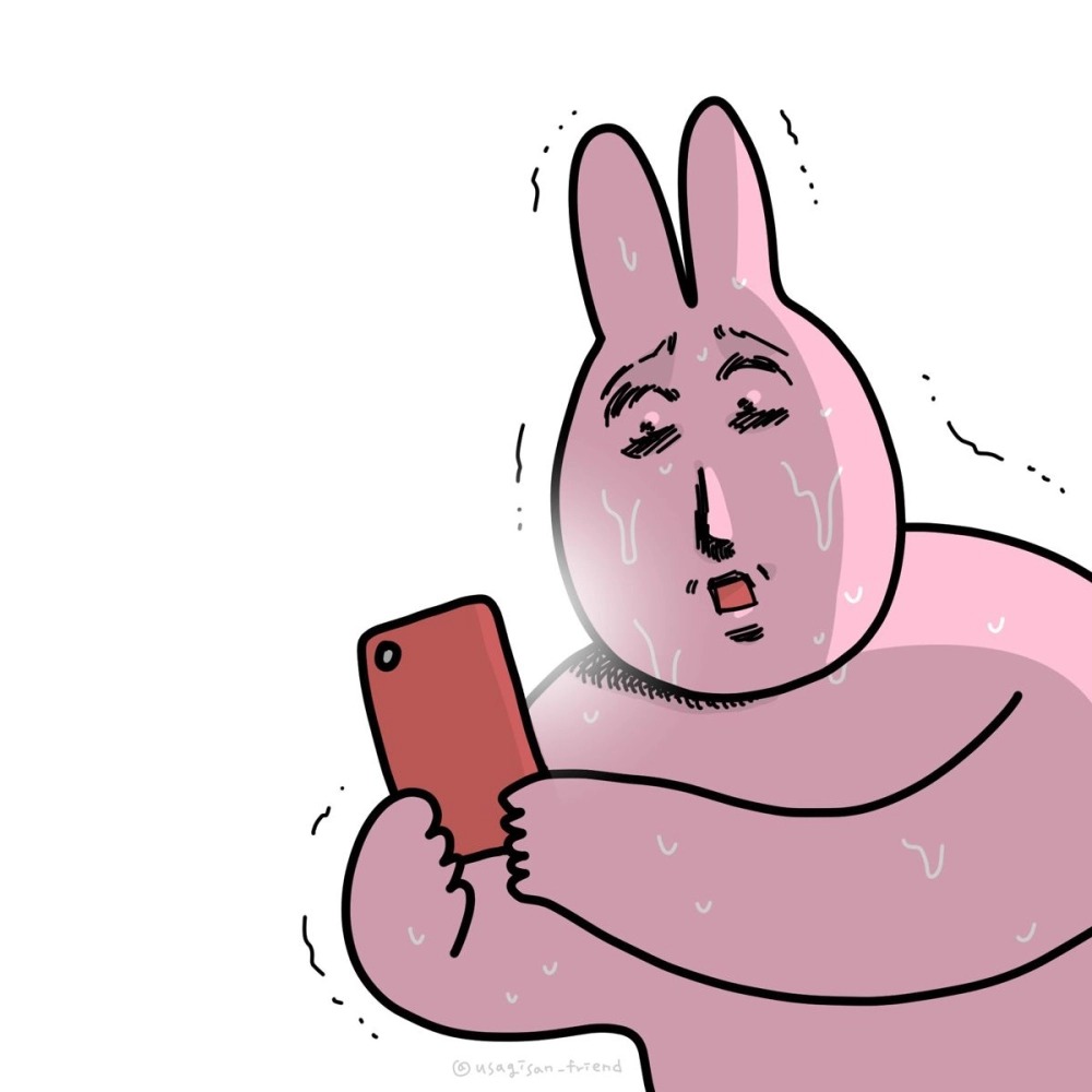 ảnh meme thỏ hồng 3