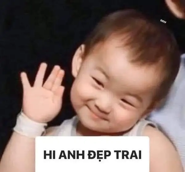 Ảnh meme xin chào 14