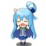 Tổng hợp 179+ Ảnh Aqua Chibi Ngọt Ngào, Đốn Tim Fan Hâm Mộ