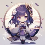 Khám Phá 119+ Hình Ảnh Chibi Raiden Shogun Đáng Yêu và Quyền Lực