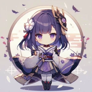 Khám Phá 119+ Hình Ảnh Chibi Raiden Shogun Đáng Yêu và Quyền Lực