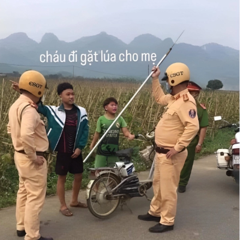 meme công an 5