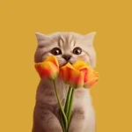119+ Meme Mèo Cầm Hoa Tuyệt Đỉnh: Biểu Cảm Vui Tươi Đốn Tim