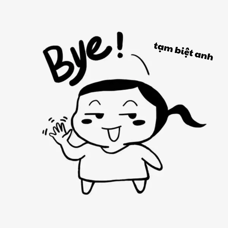 meme tạm biệt 9