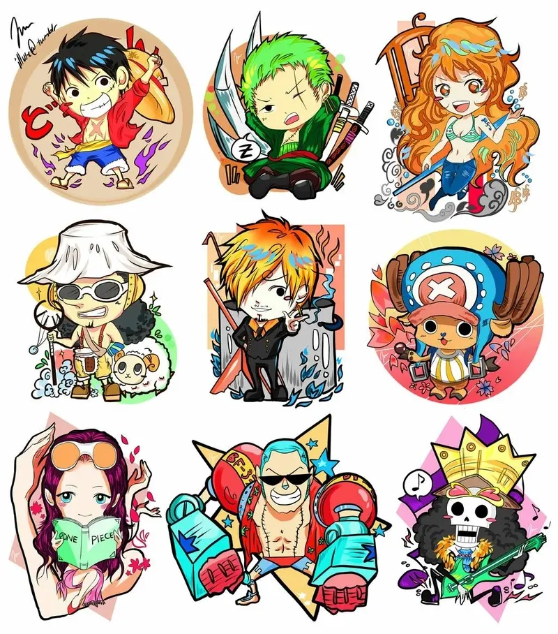 One Piece chibi 4