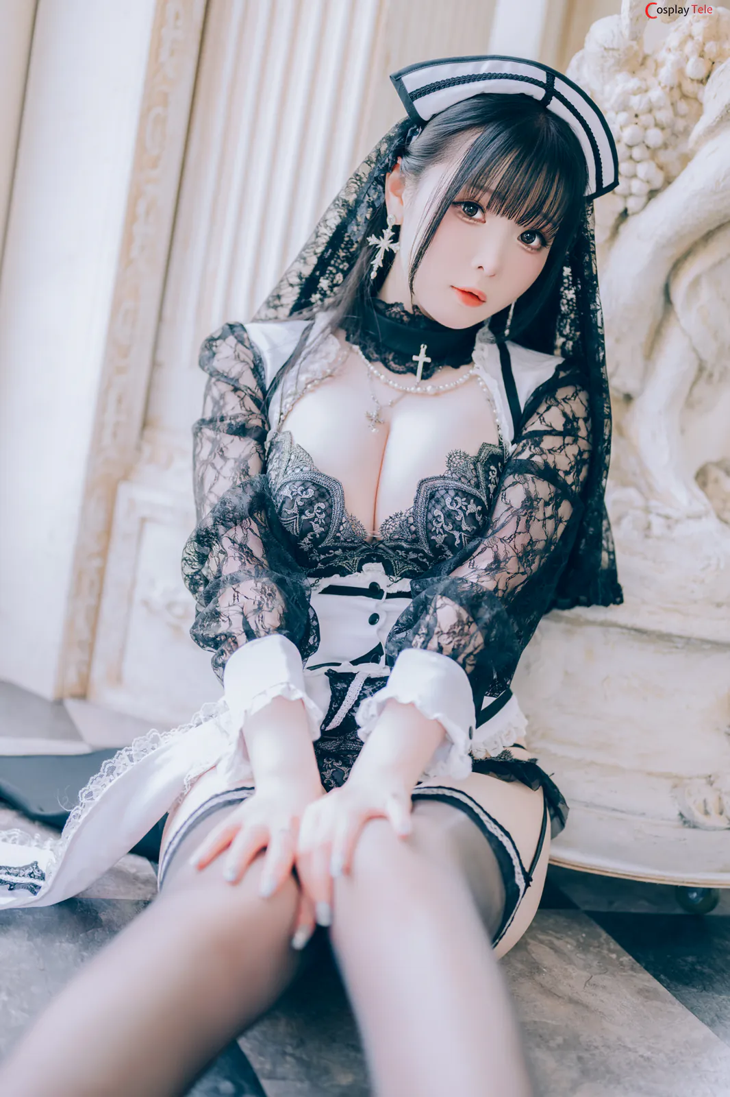 shimo cosplay Holy Nun 15