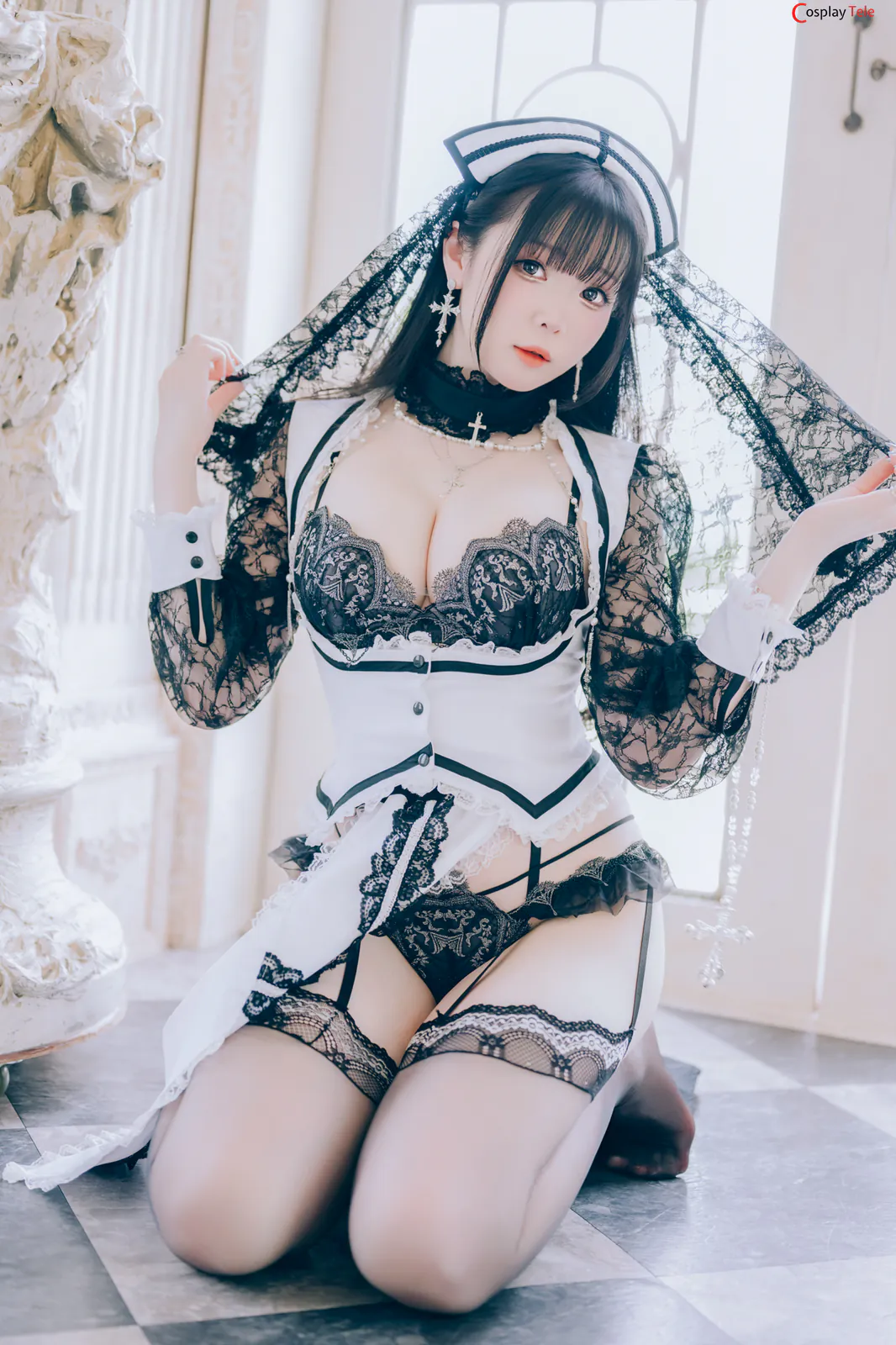 shimo cosplay Holy Nun 5