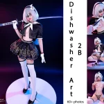 Tuyển Tập Ảnh Mimmissu Cosplay 2B 119+ Nét Như Xoay Phim