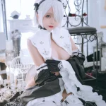 119+ Tuyệt Tác Rinaijiao Cosplay 2B Milk Maid Đốn Tim Người Xem