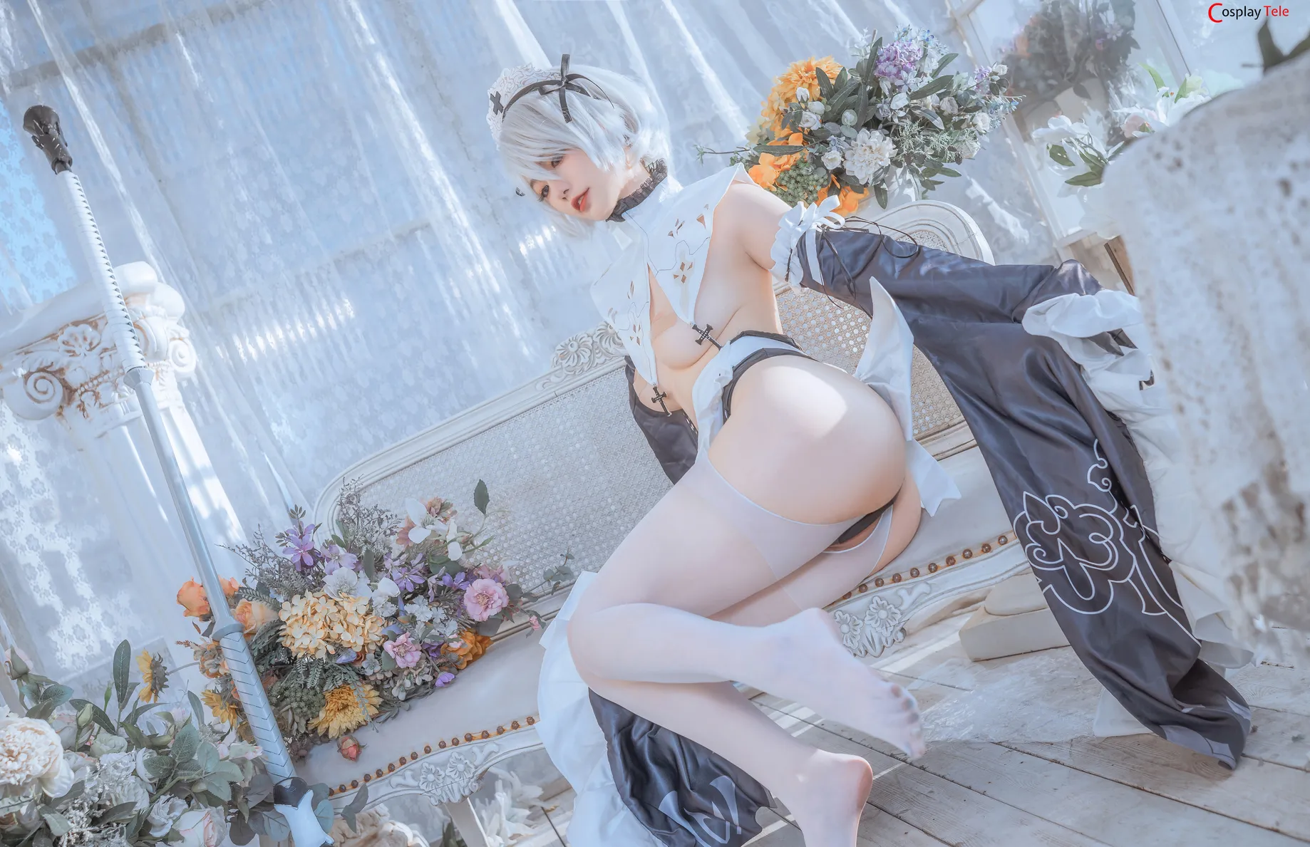 taoliangazhai cosplay Maid 2B 6